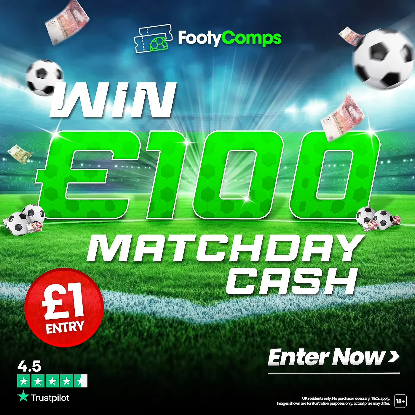 £100 Match Day Cash