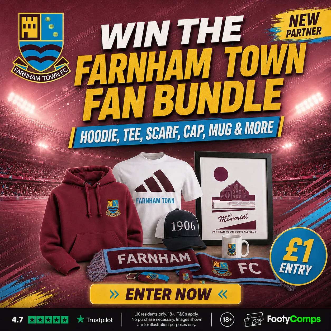 Farnham Town FC Fan Bundle!